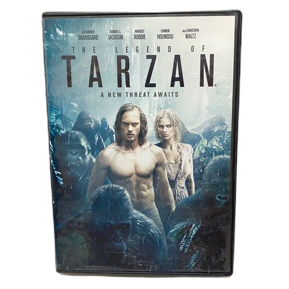 The Legend of Tarzan DVD Movie 2016 With Case - Picture 1 of 8